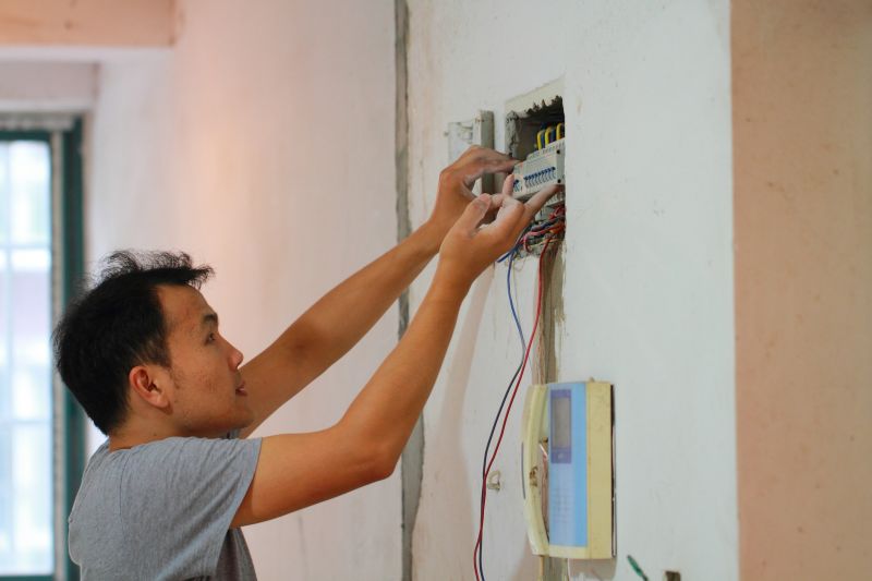 Electrical Connections Inside Panels